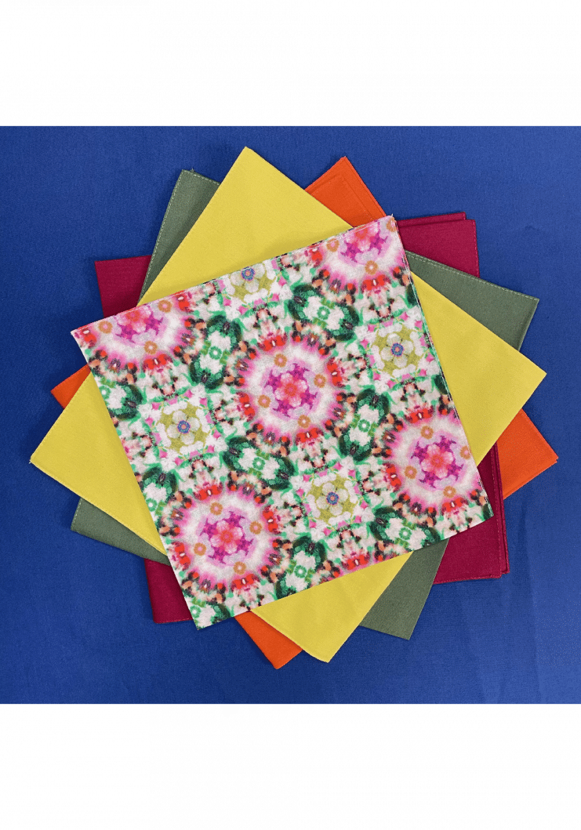 cotton napkins 45x45cm IBIZA - immagine 2