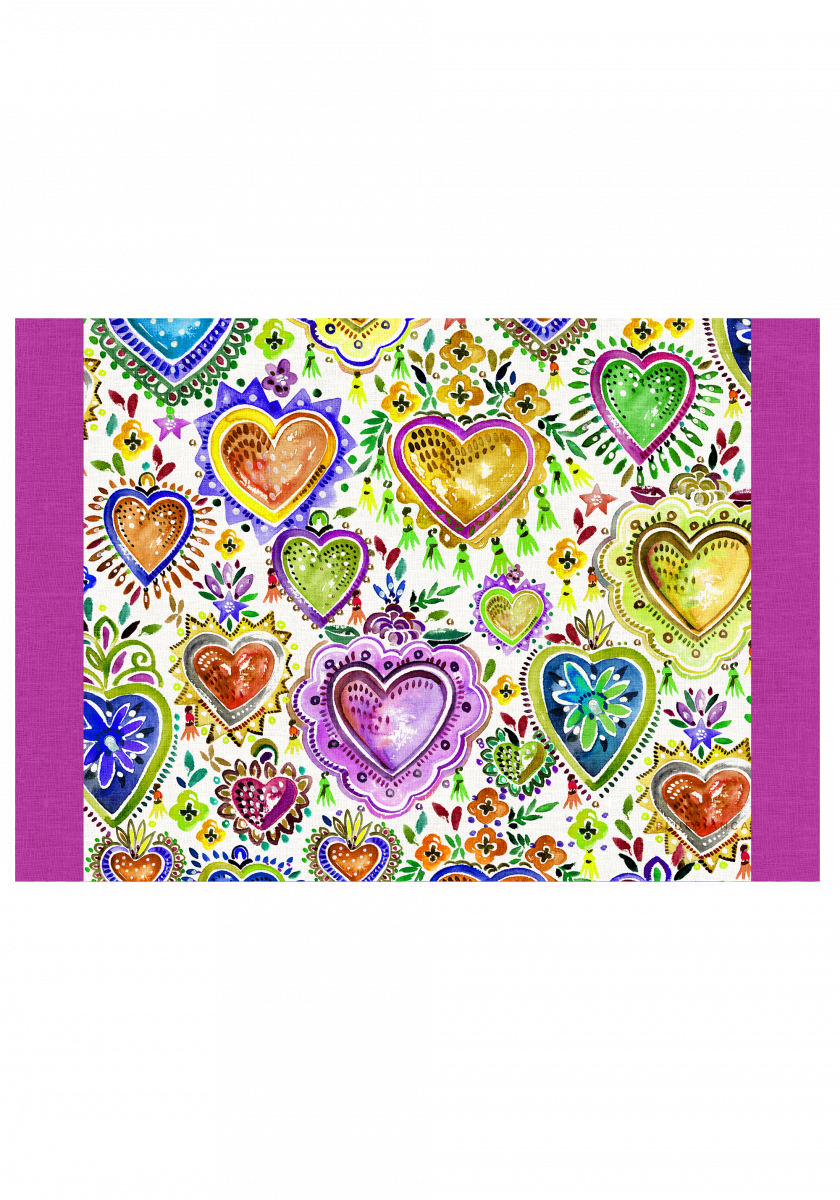 pvc placemat 35X50  SACRO CUORE