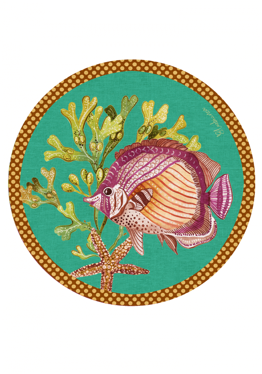 pvc placemat Ø 37 NEMO