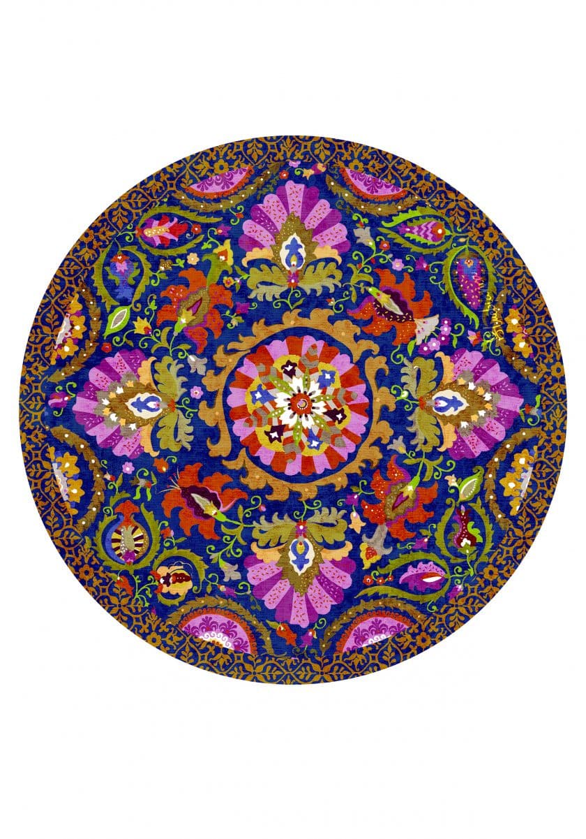 pvc placemat Ø 37 BUKHARA
