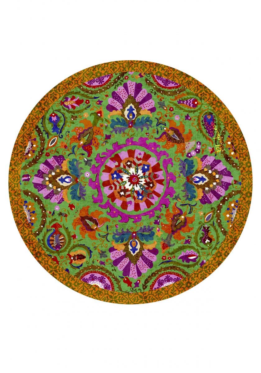 pvc placemat Ø 37 BUKHARA - immagine 2