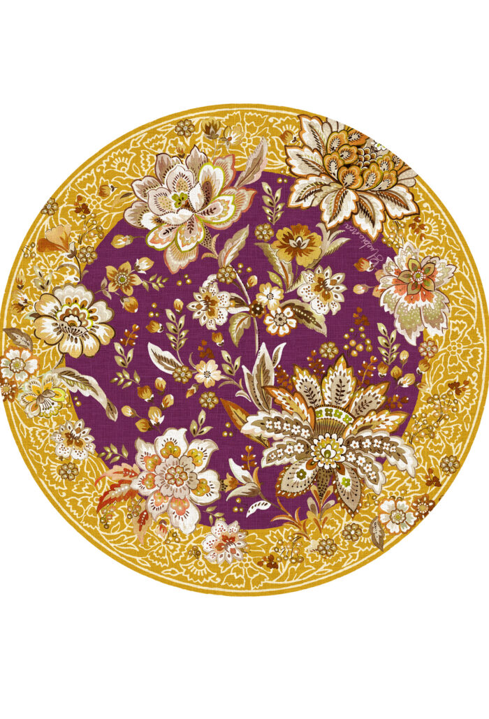 pvc placemat Ø 37 JASMINE