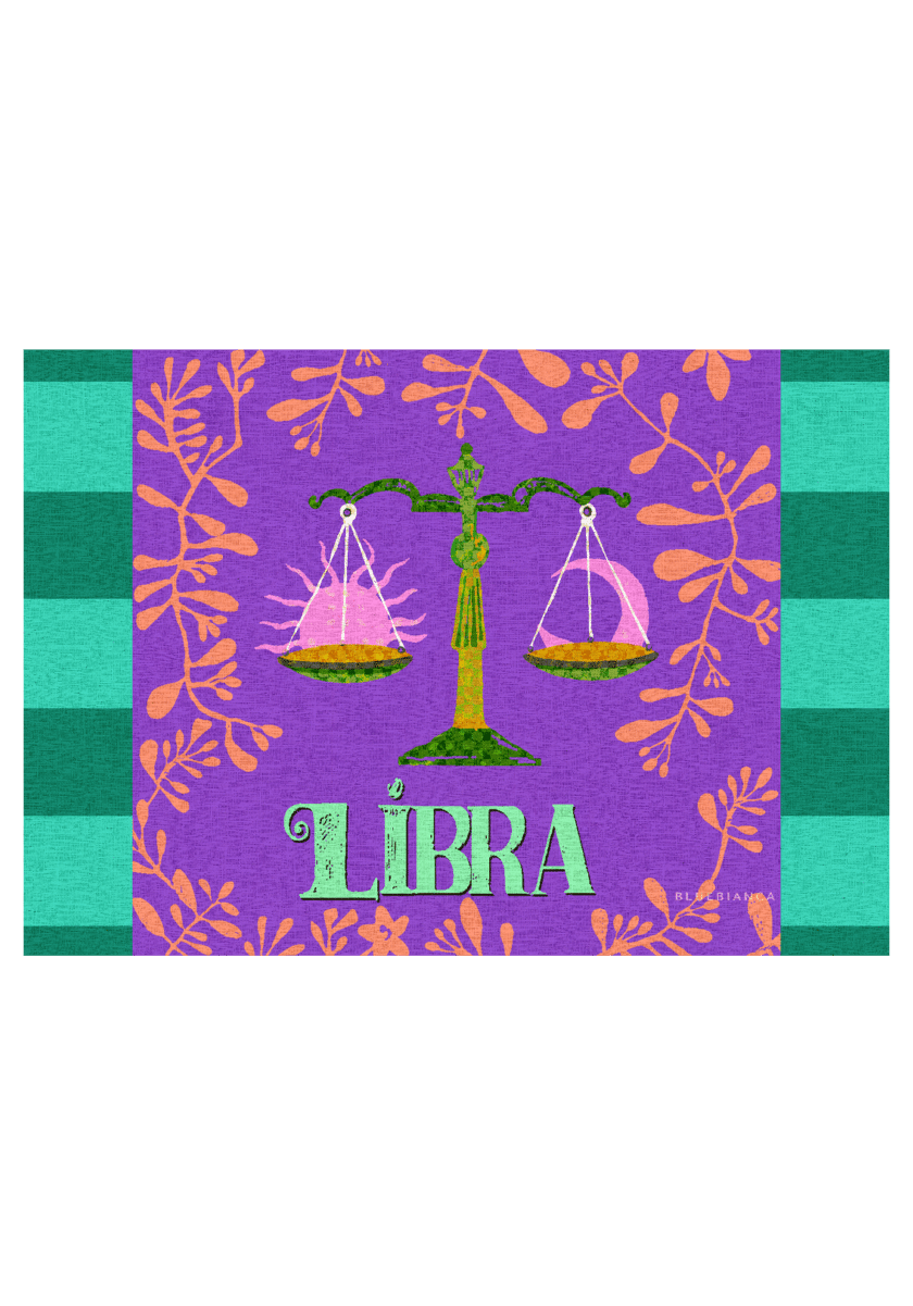pvc placemat 35X50 ZODIACO LIBRA