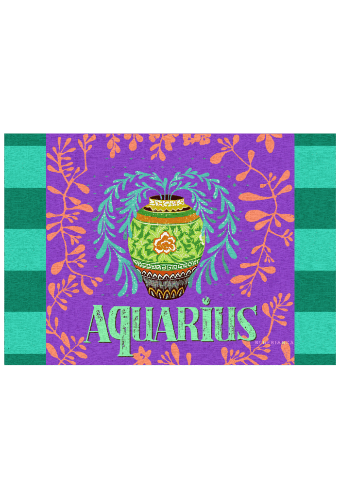 pvc placemat 35X50 ZODIACO AQUARIUS