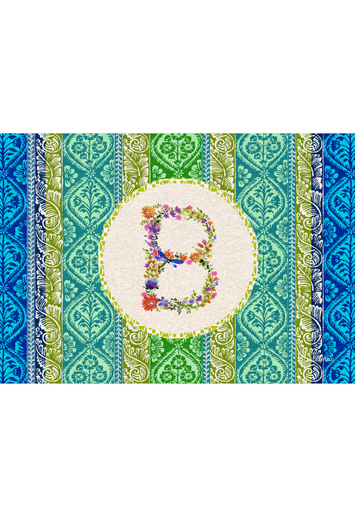 pvc placemat 35X50 MONOGRAMMA MULTICOLOR B