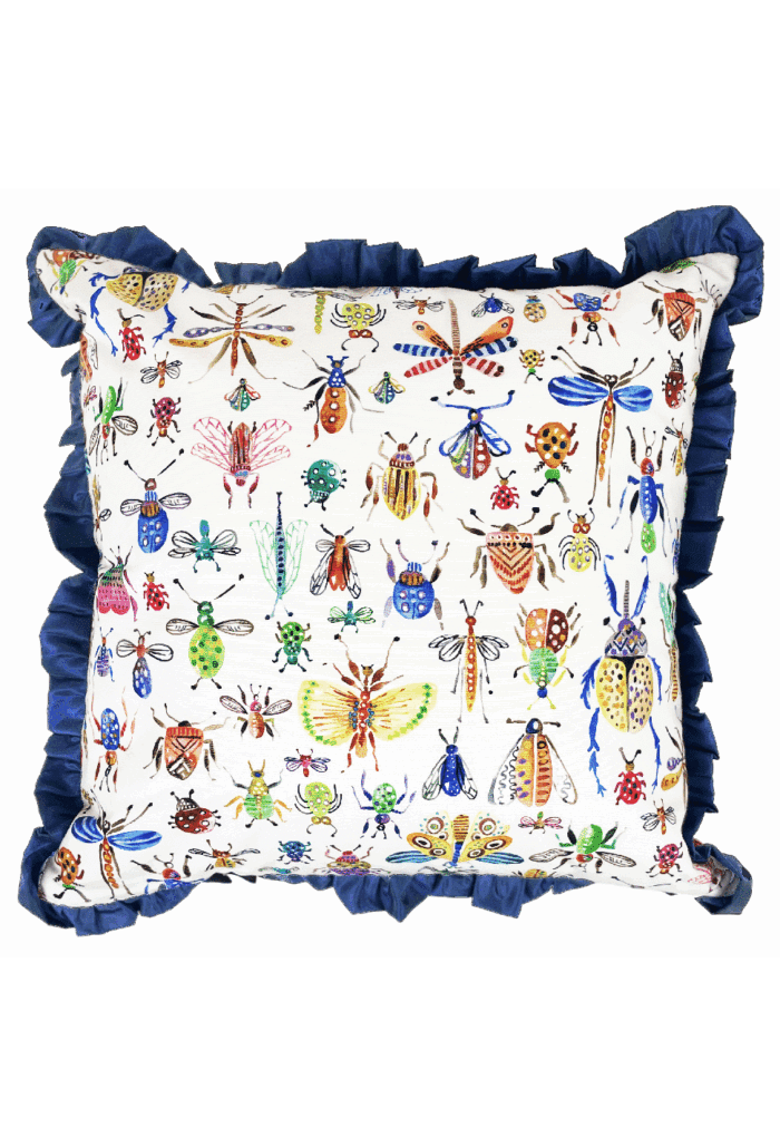 cotton cushion 50X50cm BEETLE