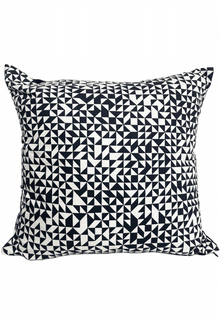 cotton cushion 50x50cm BLACK & WHITE