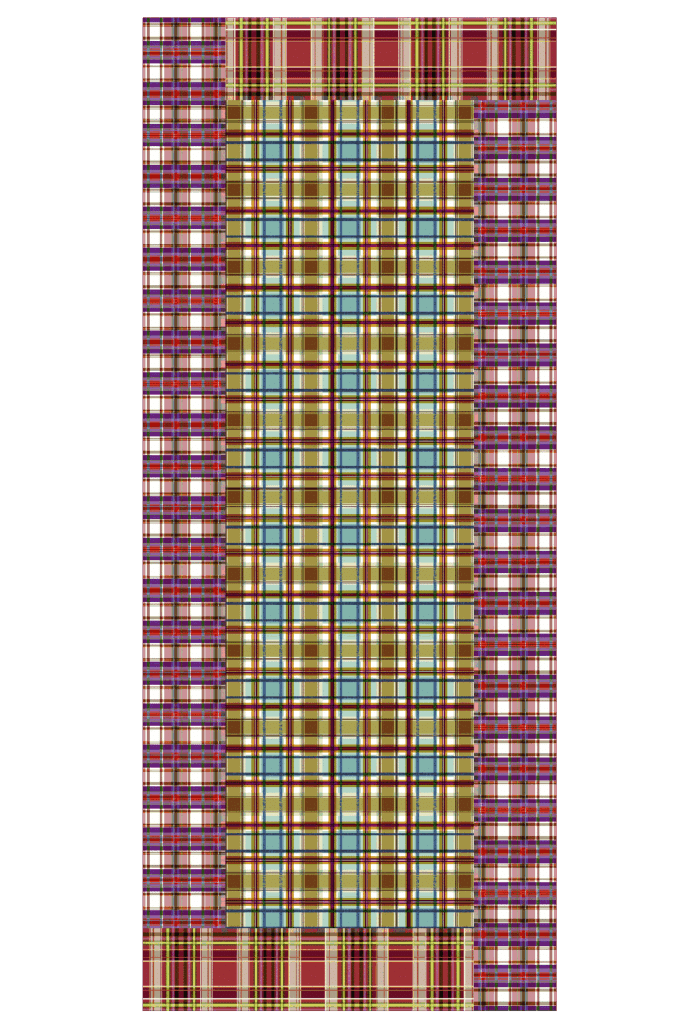 Tovaglia cotone 145x350cm IRISH