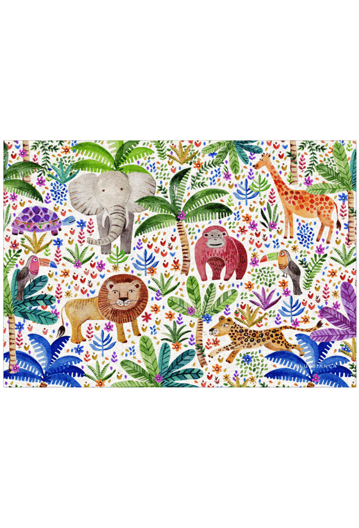 Kids pvc placemat 35X50 JUNGLE