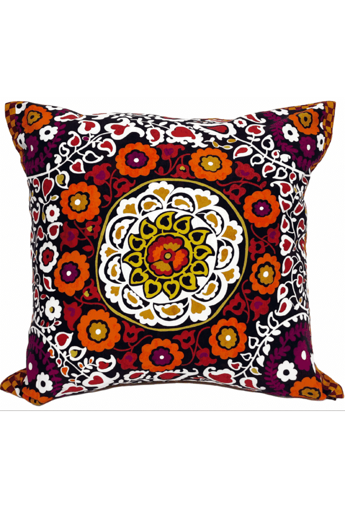 cotton cushion 50x50cm MADINA rosso
