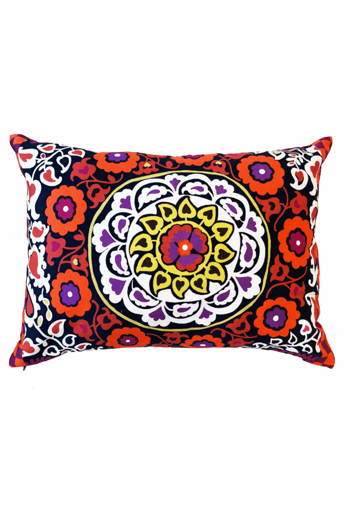 cotton cushion 35x50cm MADINA rosso