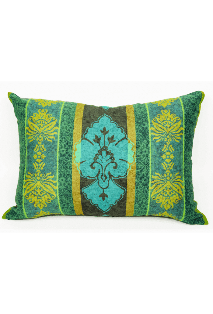 cotton cushion 35x50cm NAPOLEON verde