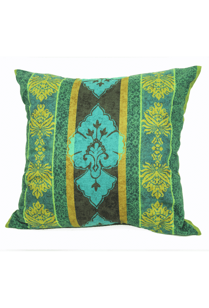 cotton cushion 50x50cm NAPOLEON verde