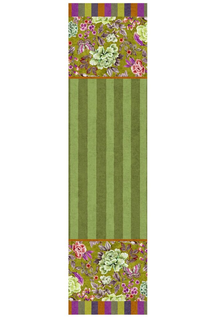 pvc runner 38x158 cm PEONY