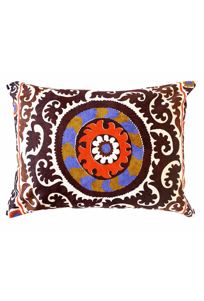 cotton cushion 35x50cm SOLE marrone