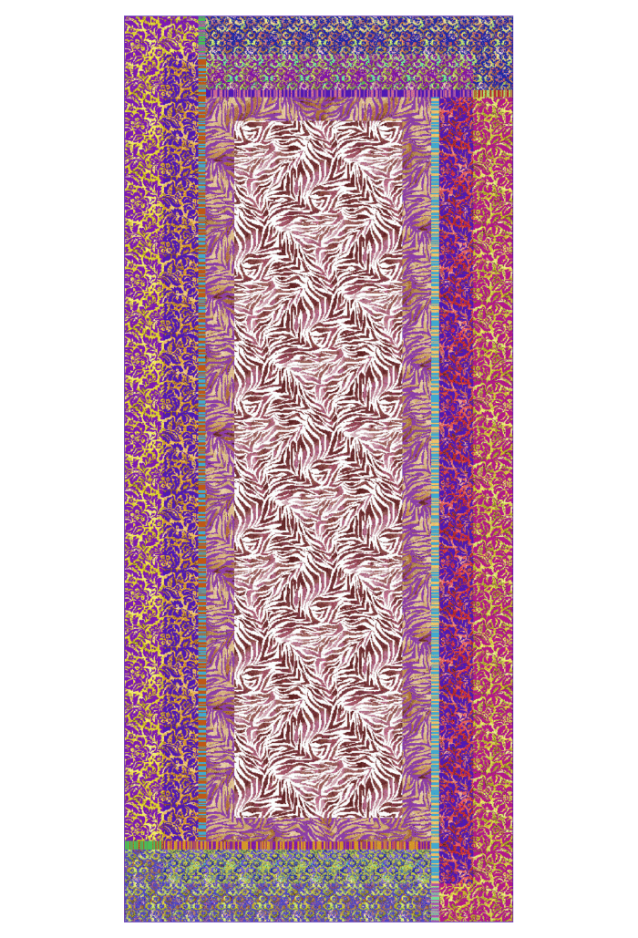 Tovaglia cotone 145x340cm HINDI