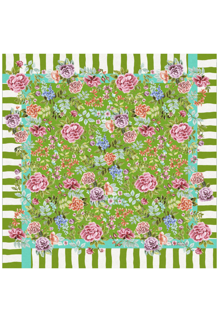 Tovaglia pvc 150cm x 150cm BLOOM VERDE