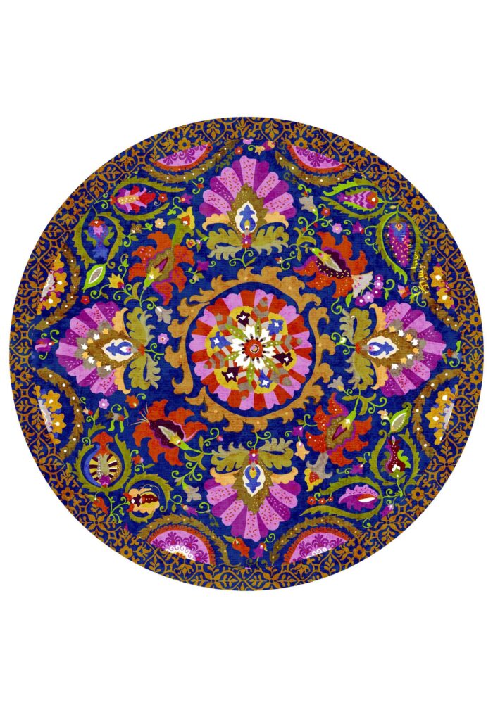 pvc placemat Ø 37 BUKHARA