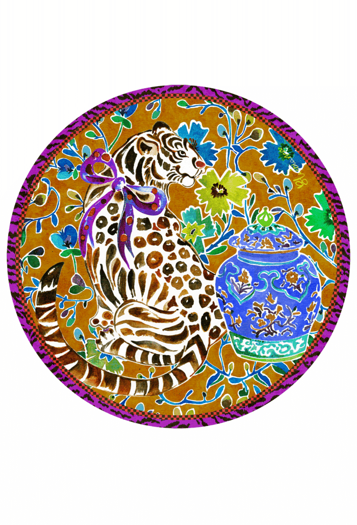 pvc placemat Ø 37 CIRCUS Tiger