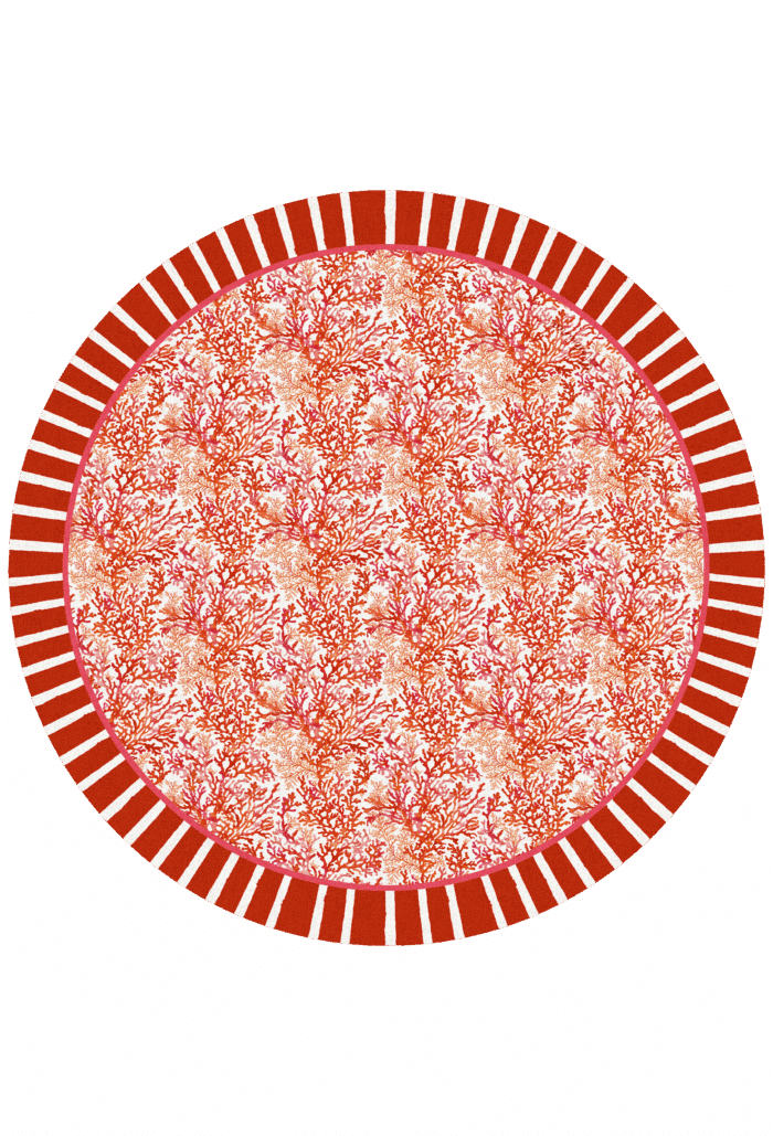 Tovaglia pvc tonda 150cm Ø CORAL RED