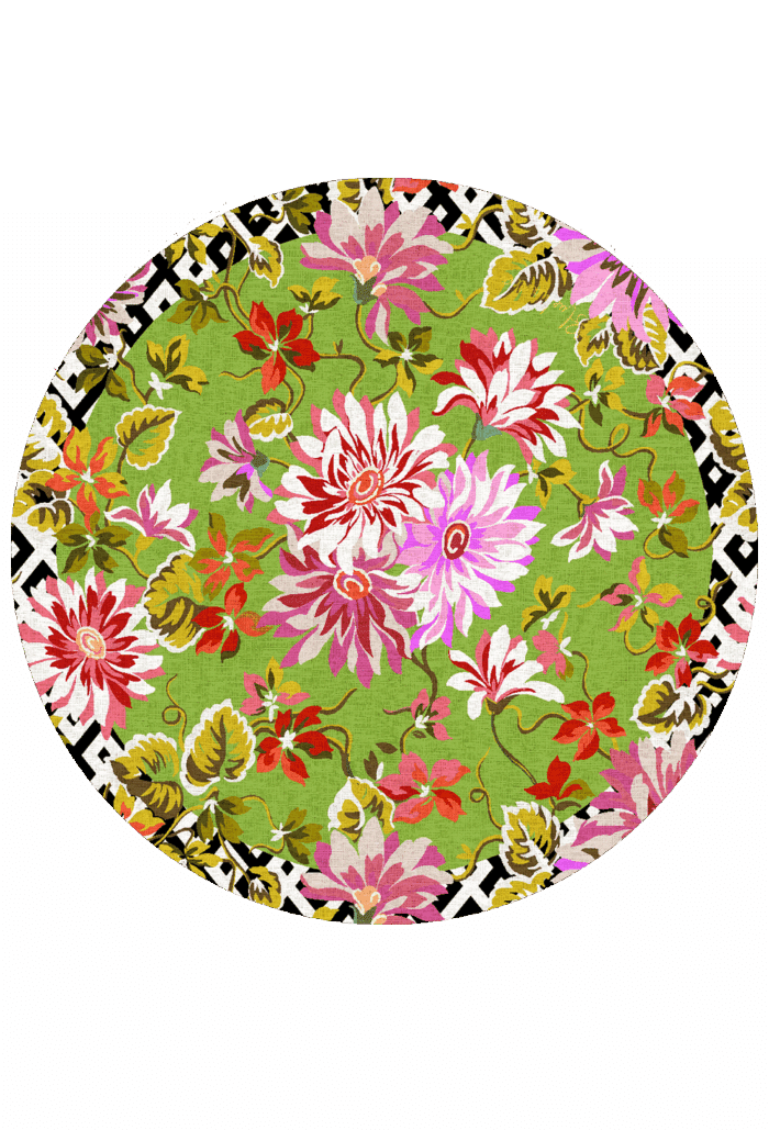 pvc placemat Ø 37 BOHO DAISY