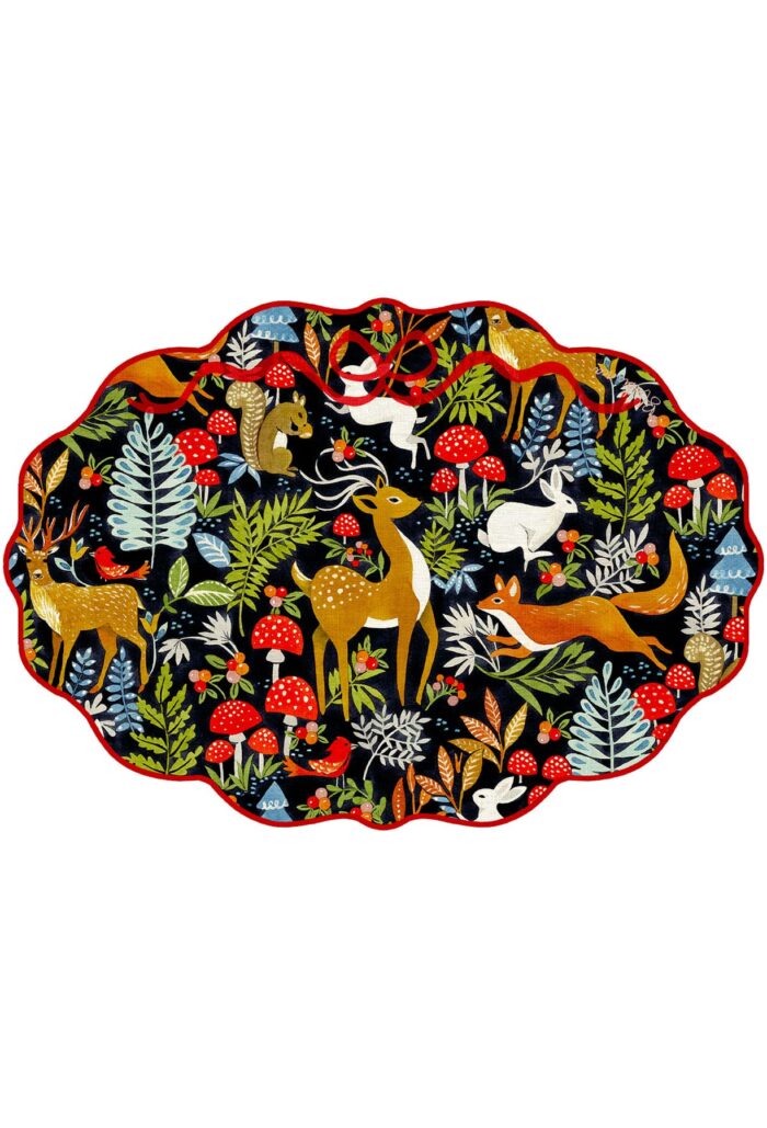 pvc placemat ovale 35x50 FOLK