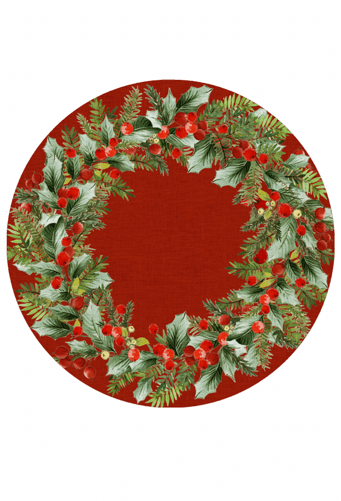 pvc placemat Ø 37 GHIRLANDA