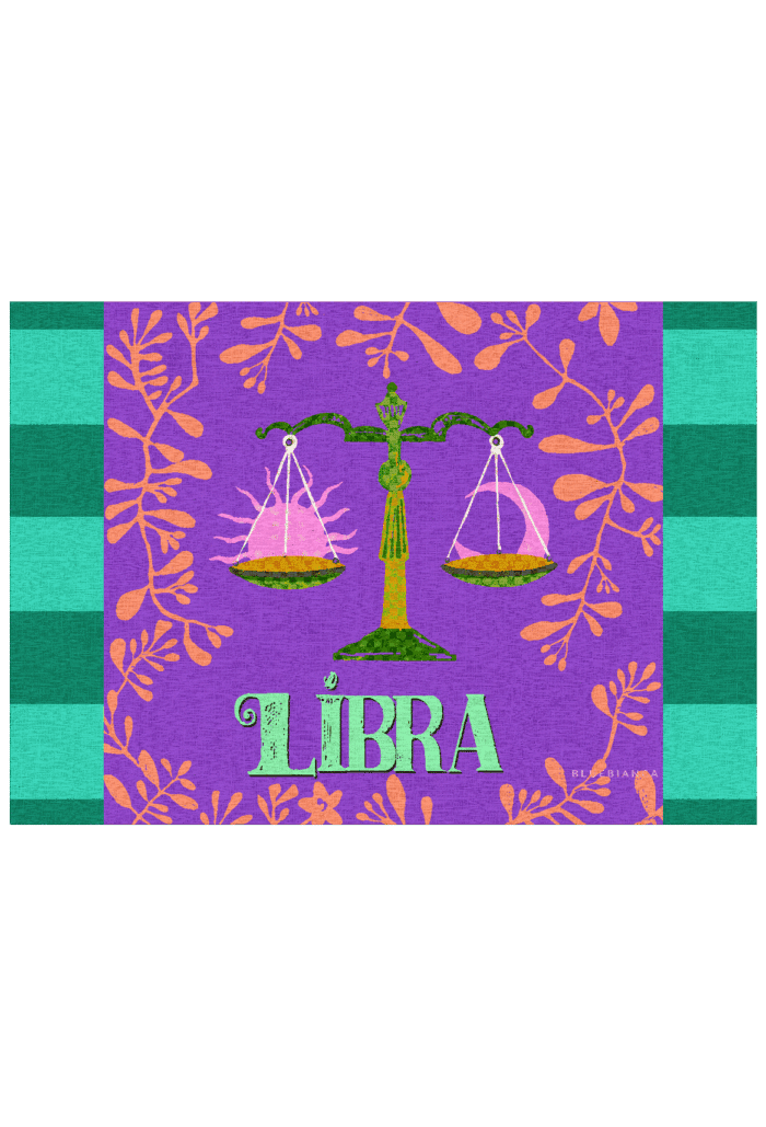 pvc placemat 35X50 ZODIACO LIBRA