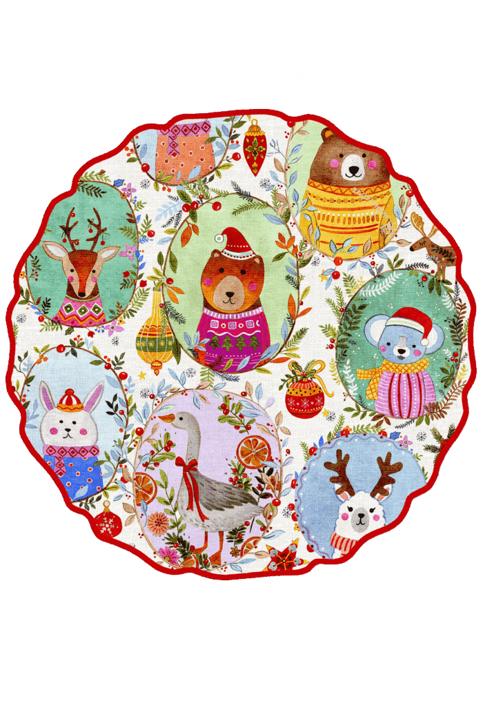 pvc placemat Ø 37 MAGICAL FOREST