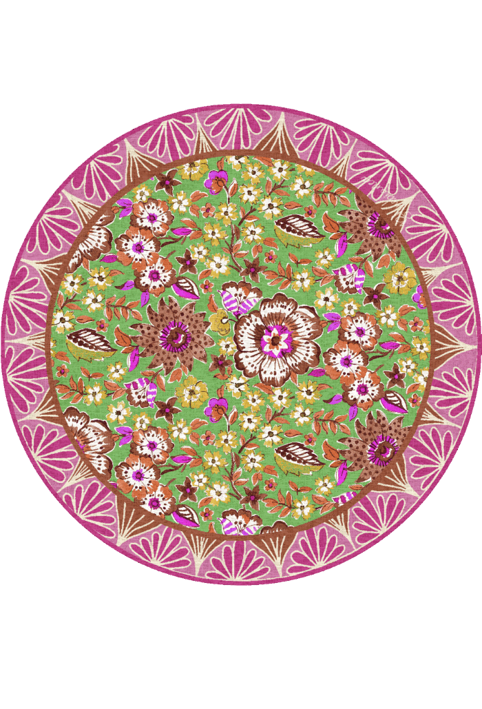 pvc placemat Ø 37 RAJASTAN