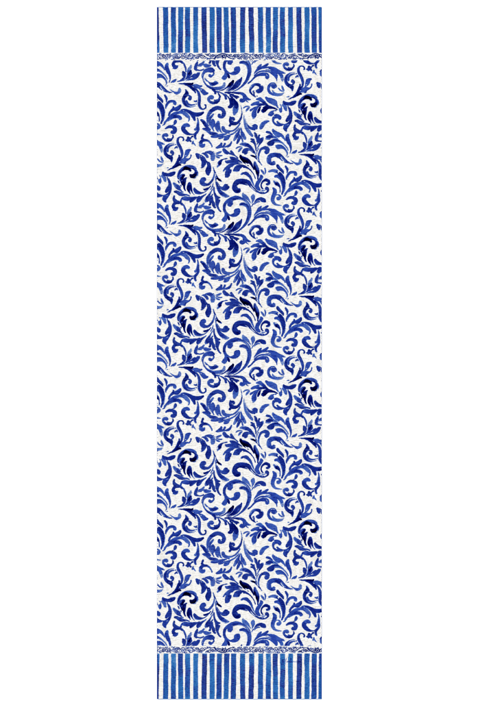 pvc runner 38X158 cm ROYAL blu