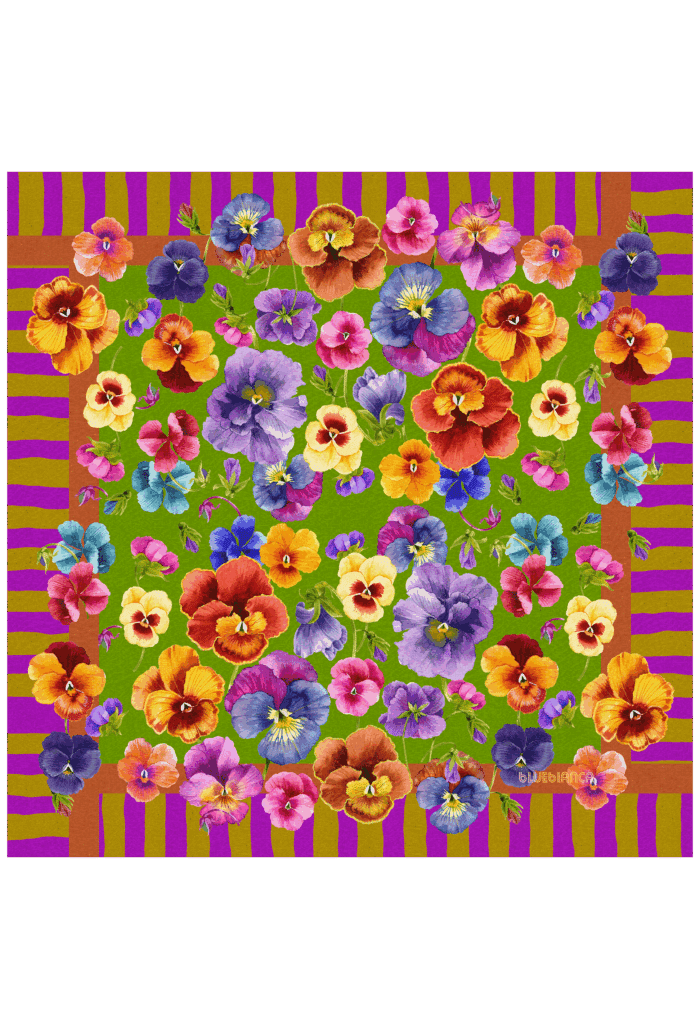 Tovaglia pvc 150cm x 150cm VIOLA