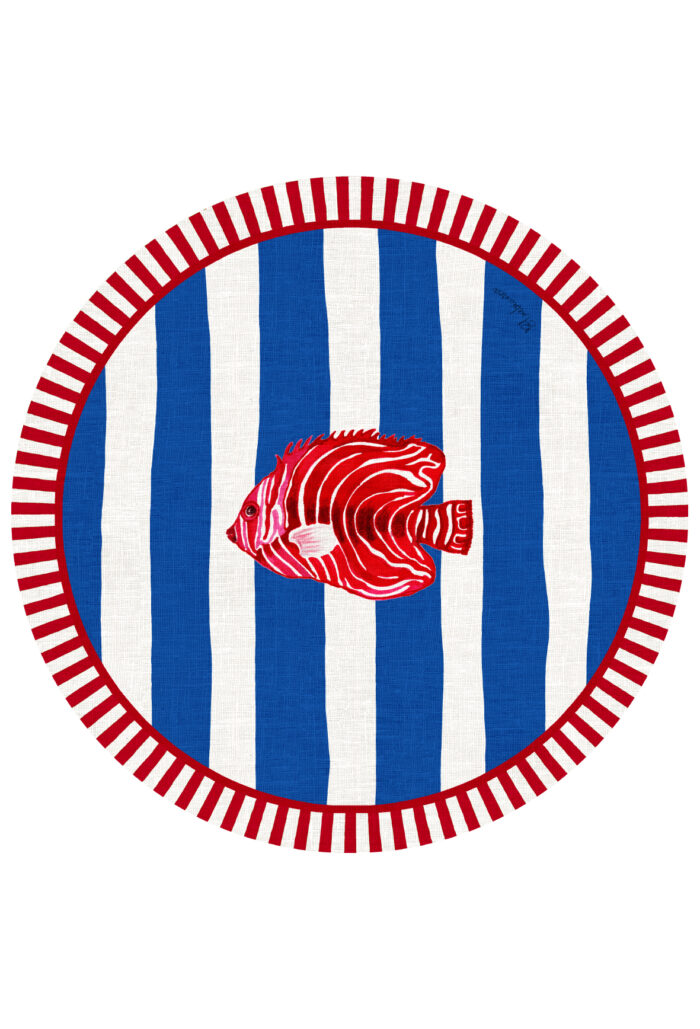 Fish Tovaglietta pvc Ø 37