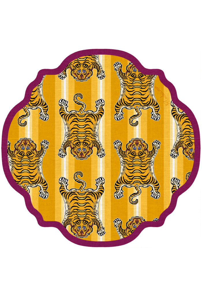 pvc placemat 37 cm NEPAL POP