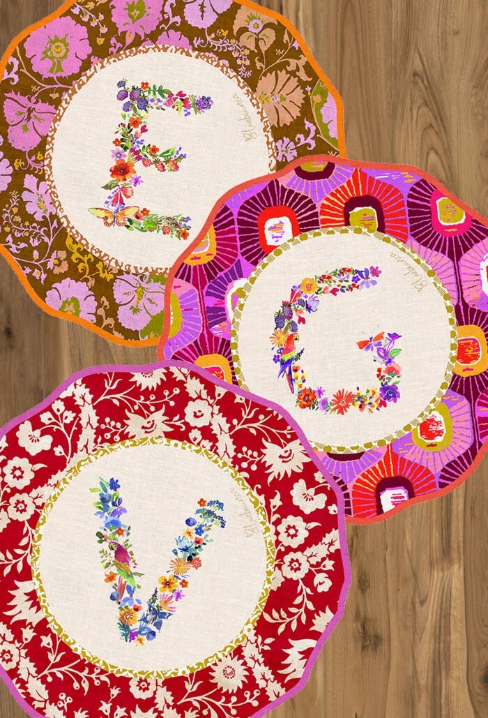 MONOGRAMMA MULTICOLOR TONDO CALDO