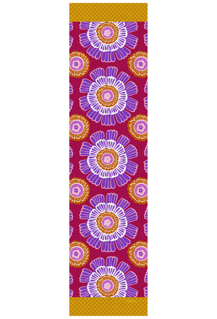 Garden Party Runner PVC 35x140cm