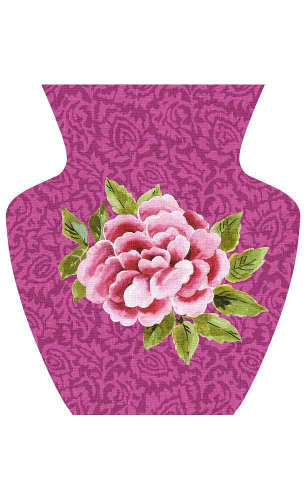 Vaso Bolla PEONY GERANIO