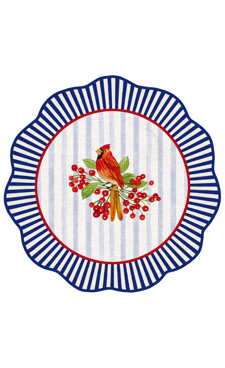 Pettirosso - Tovaglietta tonda Ø 37 cm